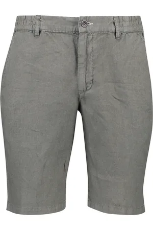 Brax Balu korte broek effen linnen normale fit
