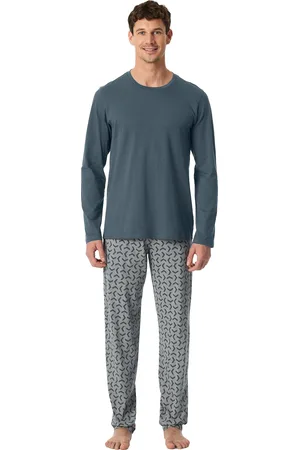 Schiesser Katoenen pyjama geprint
