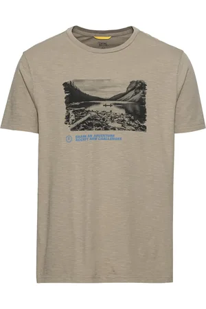 Camel Active Katoenen T-shirt opdruk