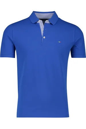 Portofino Korte mouw poloshirt katoen 3-knoops