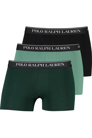 Ralph Lauren Boxershort 3-pack Classic Trunks groen