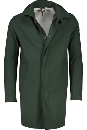 Colmar Tussenjas effen rits + knoop slim fit capuchon afneembaar