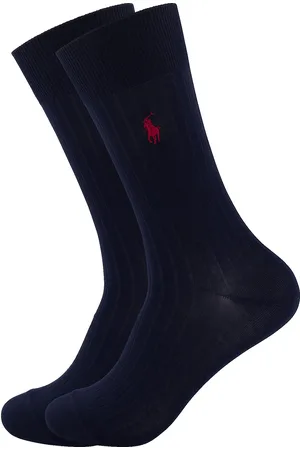 Ralph Lauren Sokken effen 2-pack