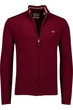 GANT Vest bordeaux lamswol