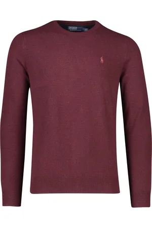 Ralph Lauren Trui ronde hals effen merinowol