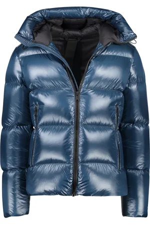 Reset Kort model winterjas uni rits normale fit openstaande kraag