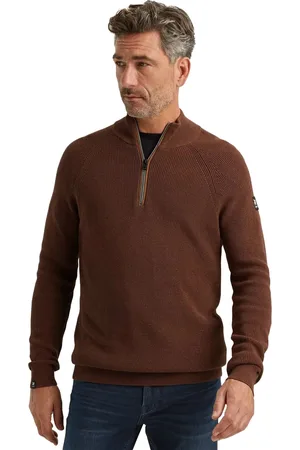 Vanguard Trui fijn gebreid half zip