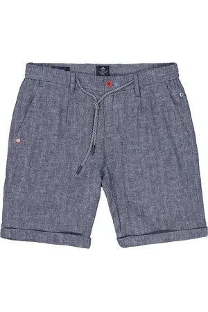 New Zealand Korte broek touw effen linnen