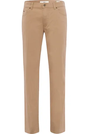 Brax 5-pocket broek effen katoen