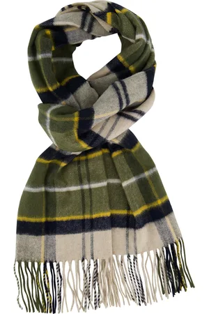 Barbour Sjaal geruit acryl en wol