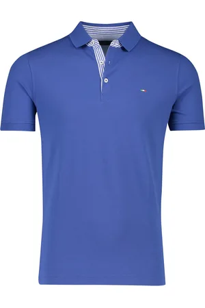 Portofino Poloshirt 3-knoops korte mouw katoen