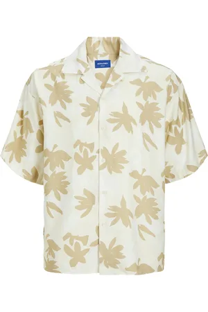 Jack&amp;jones Overhemd geprint korte mouw
