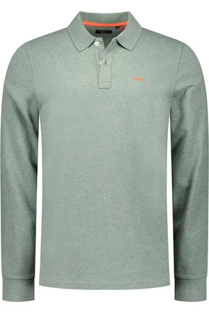 New Zealand NZA polo lange mouw Travis normale fit