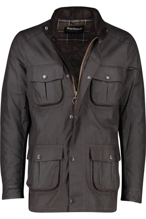 Barbour Waxjas uni katoen Normale Fit