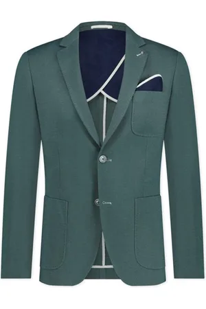 Blue Industry Colbert mix&match effen katoen slim fit