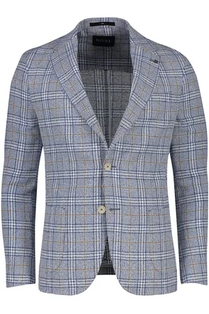 Digel Colbert geruit katoen-stretch Kristo Slim Fit