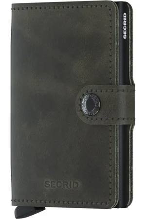 Secrid Miniwallet Vintage olijf