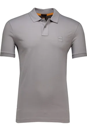 HUGO BOSS Boss orange polo effen katoen slim fit