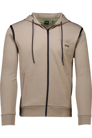 HUGO BOSS Boss Green vest Saggy effen normale fit katoen