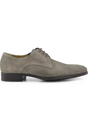 Giorgio Lage nette veterschoen leer