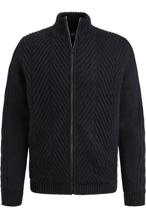 Vanguard Wolmix vest gebreid