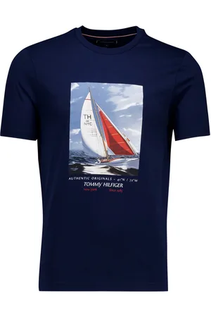 Tommy Hilfiger T-shirt effen geprint