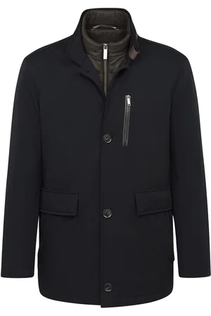 Bugatti Parka effen half lang