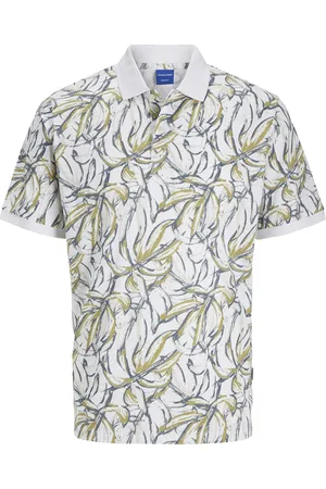 Jack&amp;jones Cloud Dancer poloshirt korte mouw