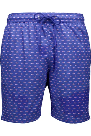 Paul &amp; Shark Zwemshort haaien print wijde fit