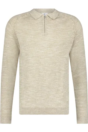 Blue Industry Polo lange mouw rits