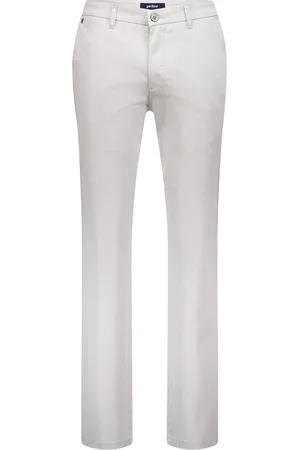 Atelier Gardeur Pantalon katoen effen