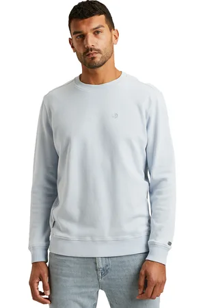 Cast Iron Sweater effen normale fit