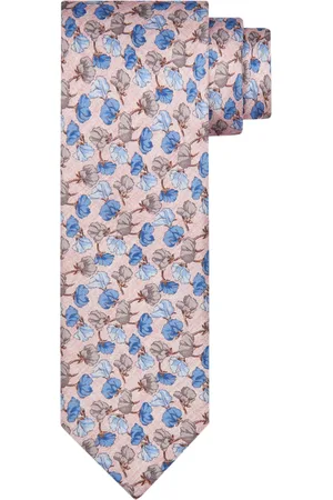 Profuomo Zijde stropdas multicolor geprint