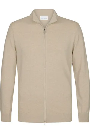 Profuomo Vest Luxury Basic gemêleerd lyocell