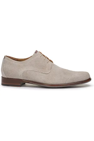 Floris van Bommel Suede schoenen print