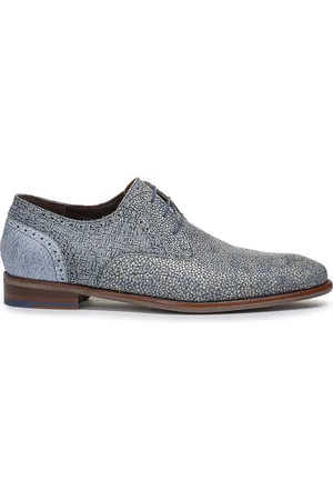 Floris van Bommel Schoenen leer geprint