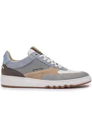Floris van Bommel Sneaker suede , grijs en beige