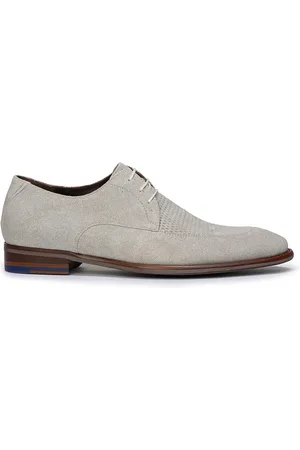 Floris van Bommel Veterschoenen suede