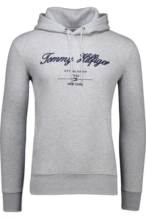 Tommy Hilfiger Hoodie met logo gemêleerd
