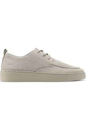 rehab Sneakers leer en rubber OZZY effen