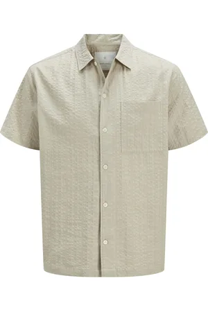 Jack&amp;jones Casual katoenen overhemd korte mouw