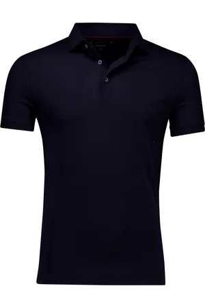 Tommy Hilfiger Polo effen korte mouw slim fit