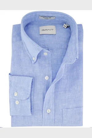 GANT Overhemd linnen regular fit