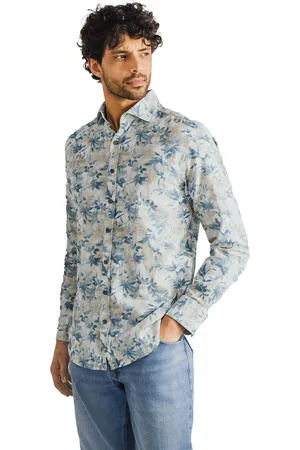 State of art Overhemd bloemenprint