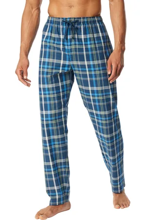Schiesser Pyjamabroek geruit katoen