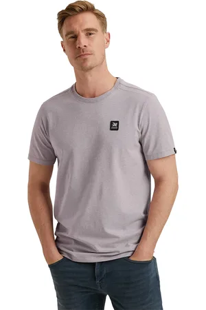 Vanguard T-shirt gemeleerd normale fit katoen