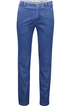 Meyer Bonn pantalon demin effen normale fit