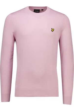 GANT Lyle&Scott trui roze gele vogel ronde-hals