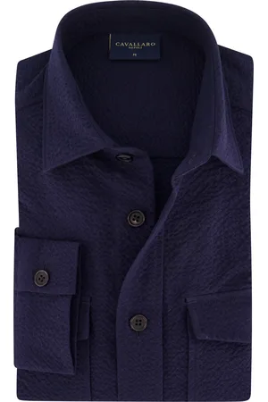 Cavallaro Napoli Barino overshirt lange mouw