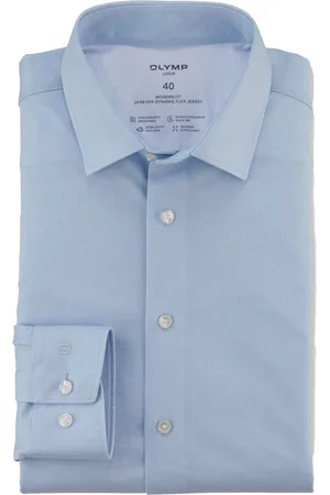 Olymp Luxor 24/7 modern fit business overhemd jersey